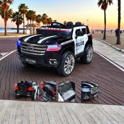 صورة سيارة أطفال جيب بوليس 2025 كهربائية